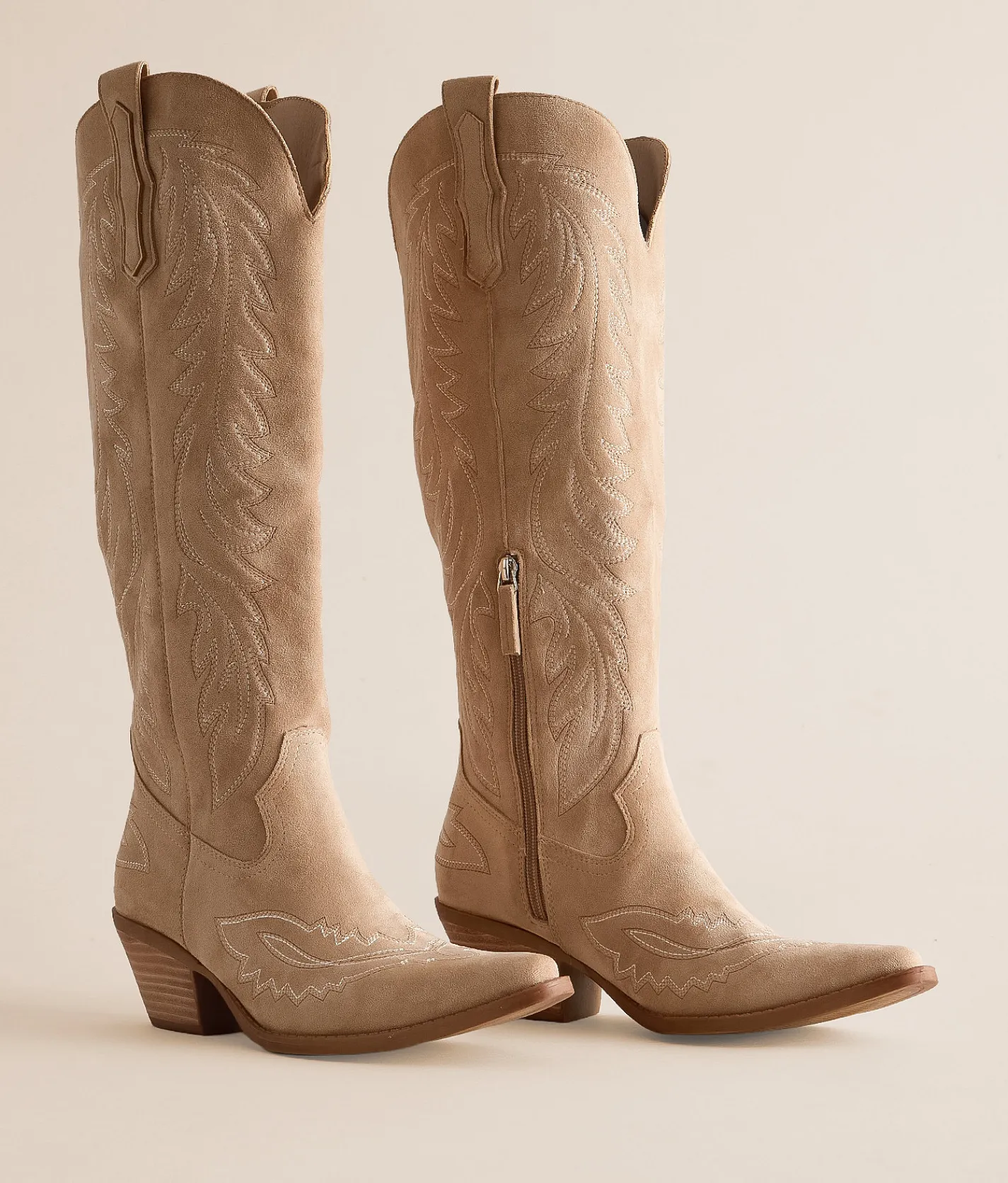 Mi.iM Belle Tall Western Boot Khaki Hot