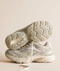 Reebok® Belwave Leather Sneaker Beige Sand Vintage Chalk Discount