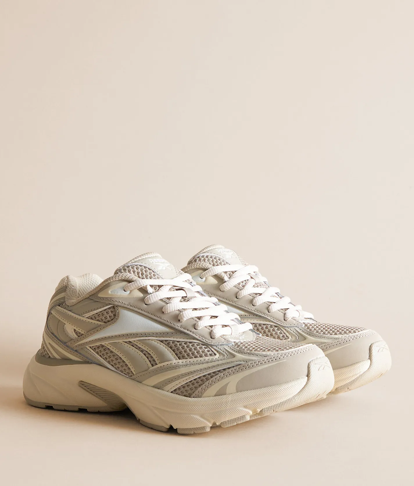Reebok® Belwave Leather Sneaker Beige Sand Vintage Chalk Discount