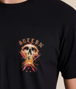 Tops|Graphic T-Shirts | Sullen Ben Hur II T-Shirt Jet Black