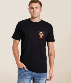 Tops|Graphic T-Shirts | Sullen Ben Hur II T-Shirt Jet Black