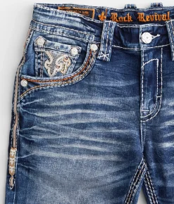 Rock Revival Jeans|Bottoms | Rock Revival Benjin Slim Straight Stretch Jean Benjin SJ200