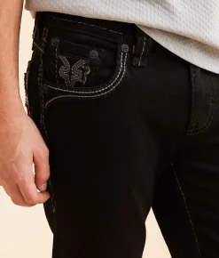 Rock Revival Jeans|Bottoms | Rock Revival Benjin Straight Stretch Jean Benjin J201