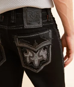 Rock Revival Jeans|Bottoms | Rock Revival Benjin Straight Stretch Jean Benjin J201