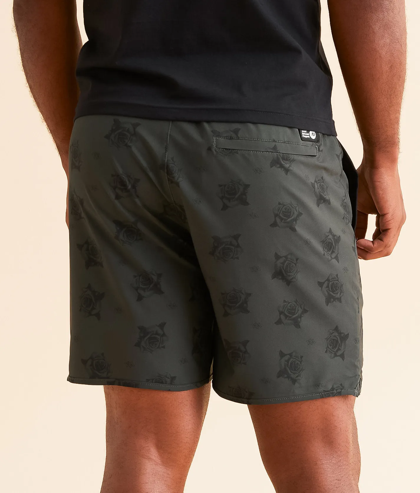 RVCA Benj Yogger Stretch Short Smoke Online