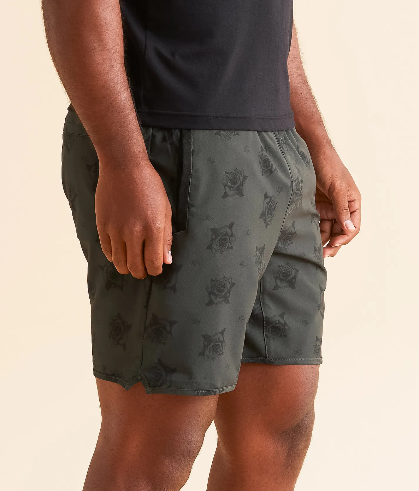 RVCA Benj Yogger Stretch Short Smoke Online