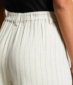 Bottoms | Z Supply Bennet Pinstripe Pant Flax