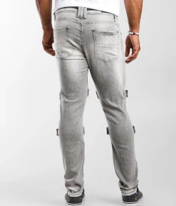 Sale Jeans|Bottoms | PREME Berlin Skinny Stretch Jean Berlin Grey