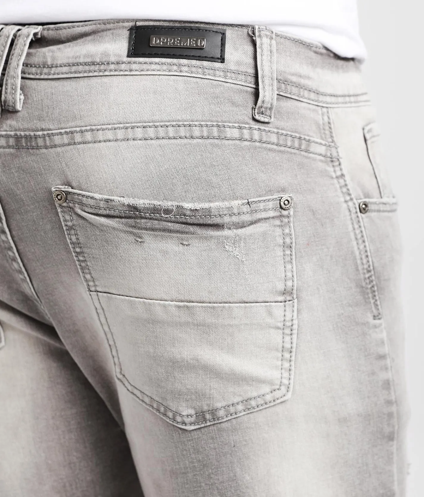 Sale Jeans|Bottoms | PREME Berlin Skinny Stretch Jean Berlin Grey
