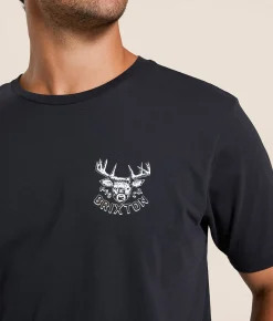 Brixton Berrick T-Shirt Black Hot
