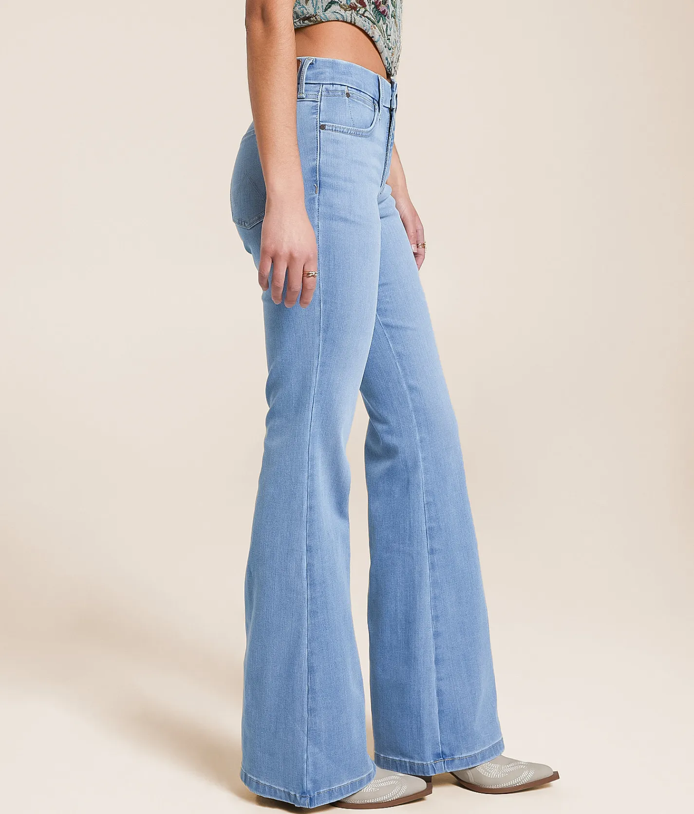 Jeans|Bottoms | Wrangler® Bespoke Flare Stretch Jean Harmony