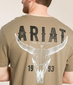 Ariat Best Longhorn T-Shirt Fallen Rock Online