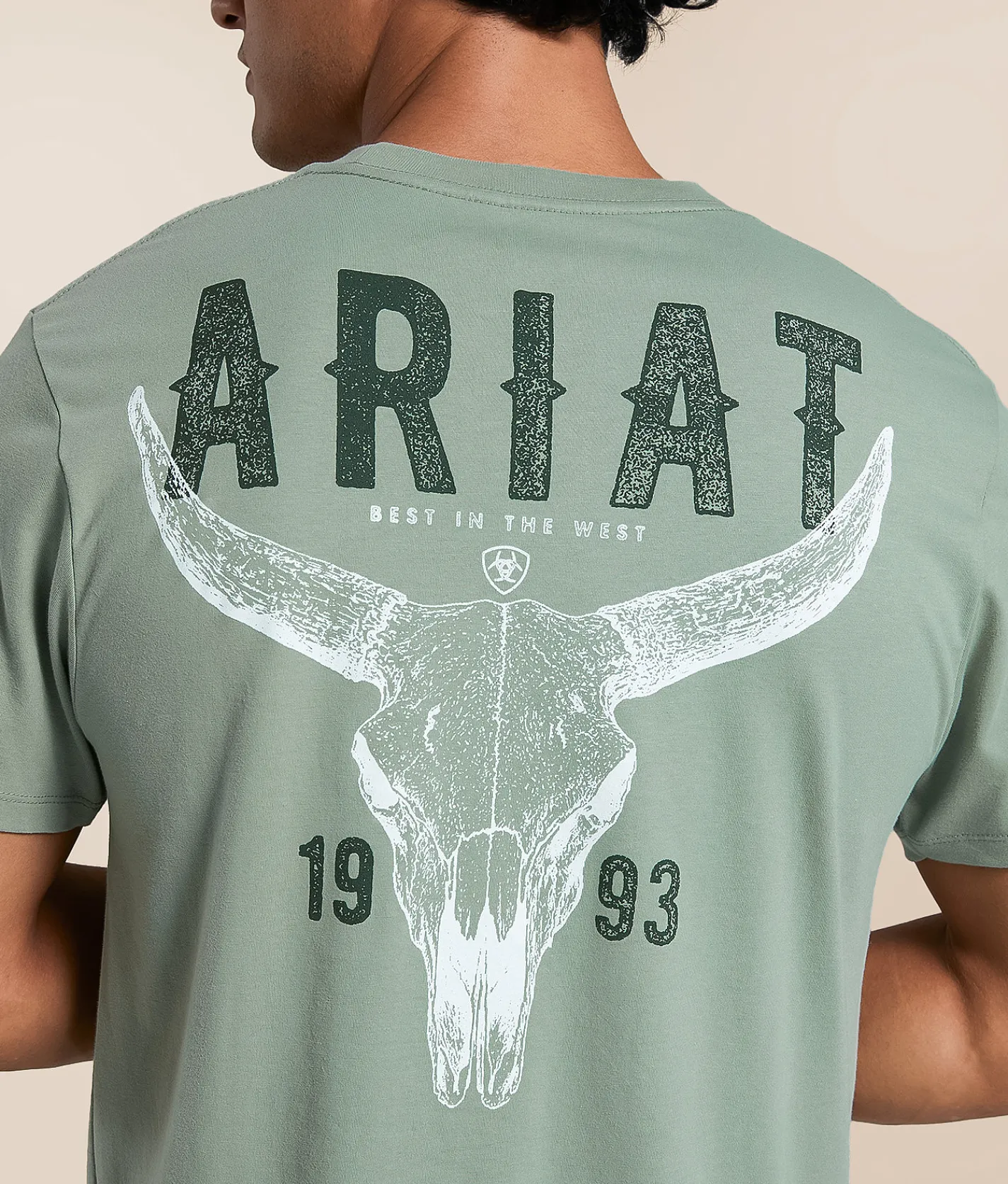 Ariat Best Longhorn T-Shirt Lily Pad