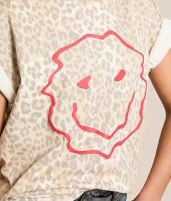 Modish Rebel Best That Could Happen Oversized T-Shirt Cheetah Hot
