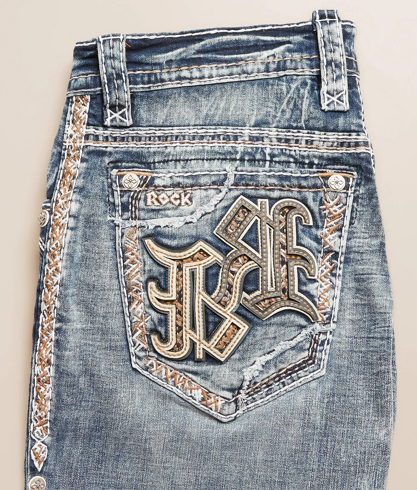 Bottoms|Jeans | Rock Revival Betony Straight Stretch Jean Betony J204