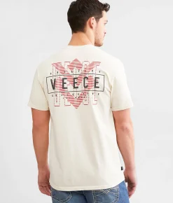 Veece Between The Lines T-Shirt Sand Discount