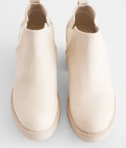 Bullboxer B-52 Faux Leather Ankle Boot Beige