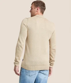BLEND Bhdeno Polo Sweater Plaza Taupe Online