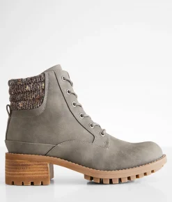 Bullboxer B-52 Heeled Ankle Boot Taupe Brown Hot