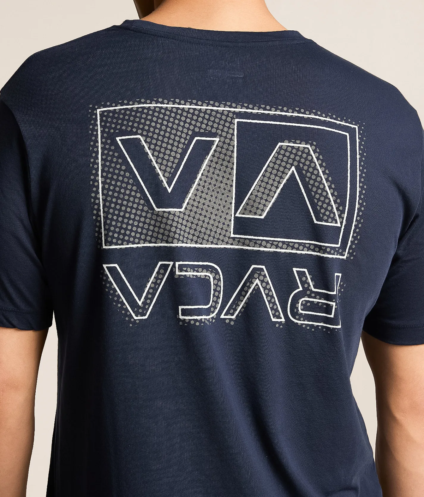 RVCA Big Box Pellet Sport T-Shirt Marine Navy Best