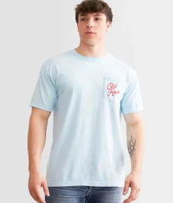 Graphic T-Shirts | Old Row Big Foot Water Ski T-Shirt Chambray