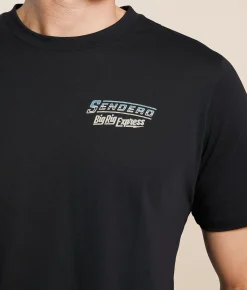 Sendero Provisions Co. Big Rig Express T-Shirt Black Discount