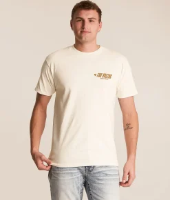 Tops|Graphic T-Shirts | Fox Billboard Premium T-Shirt Vintage White