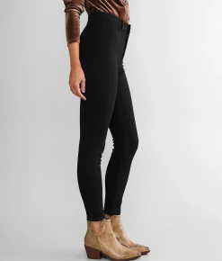 BKE Billie Ankle Skinny Stretch Cuffed Jean Black Best
