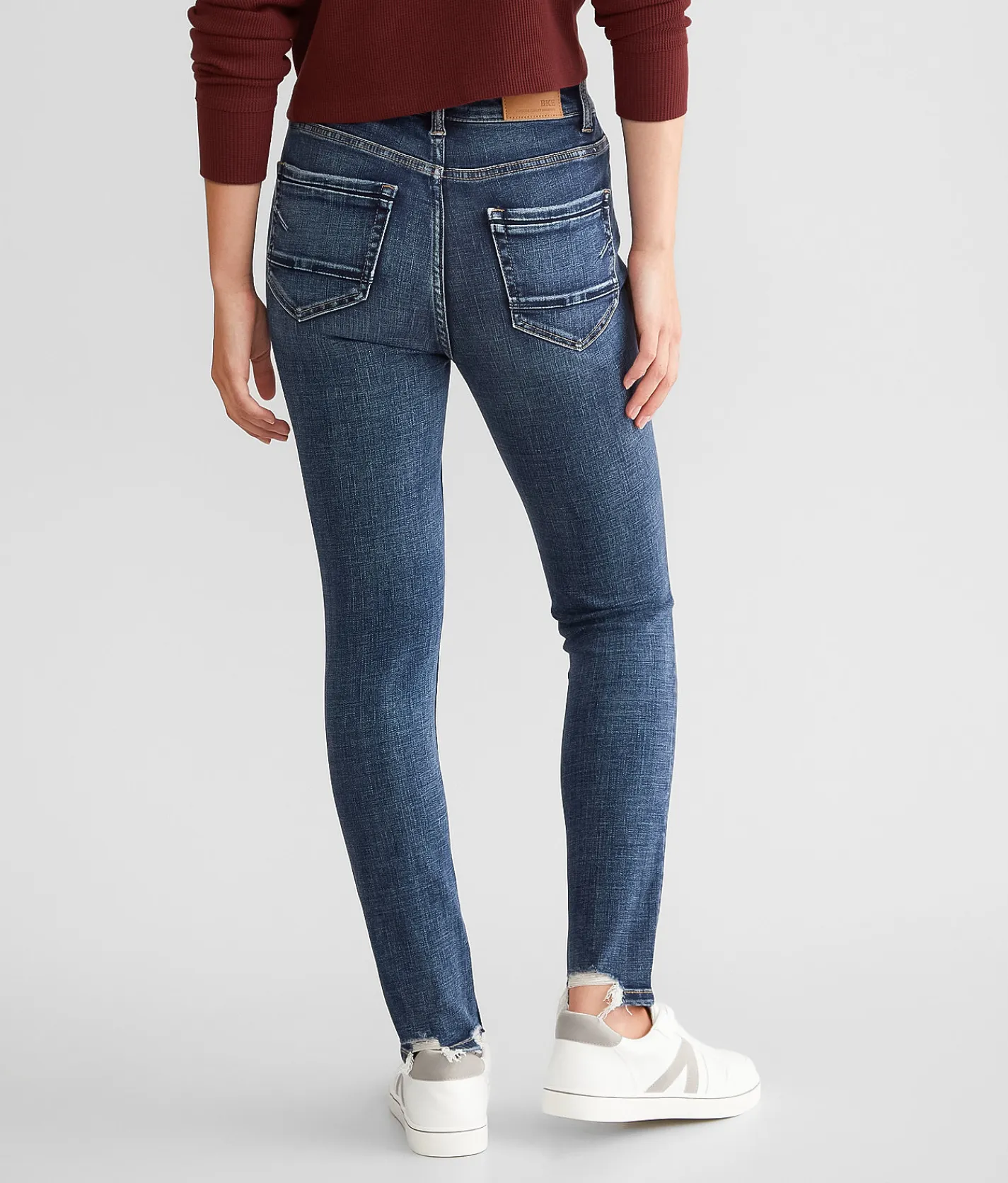 BKE Billie Ankle Skinny Stretch Jean Ziegler Clearance