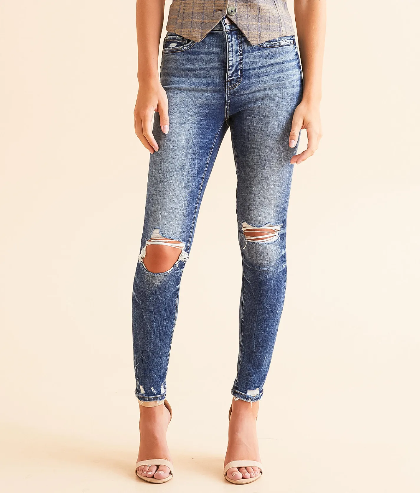 Jeans|Bottoms | BKE Billie Ankle Skinny Stretch Jean Mintle 4