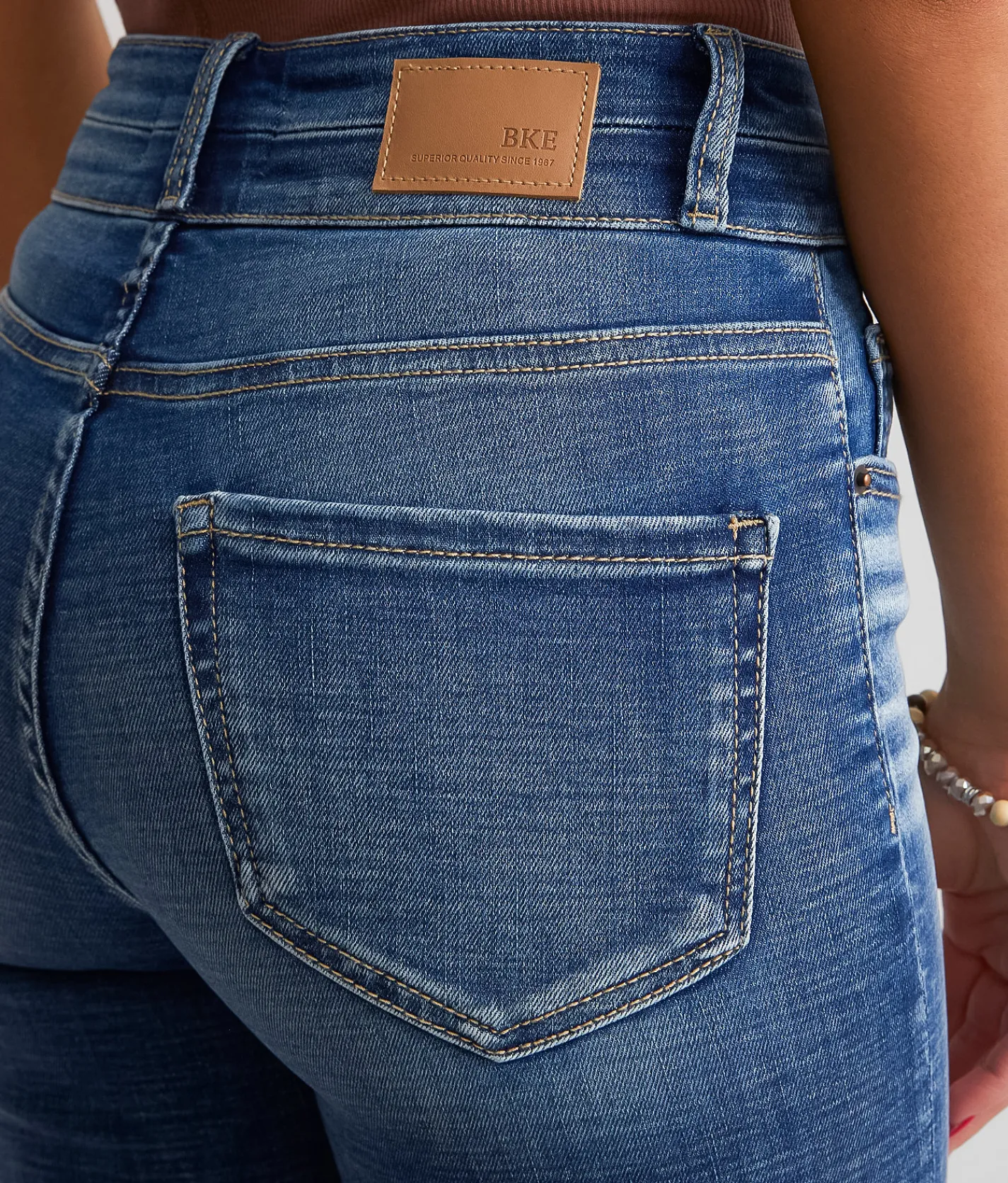 BKE Billie Ankle Skinny Stretch Jean Mervick Clearance