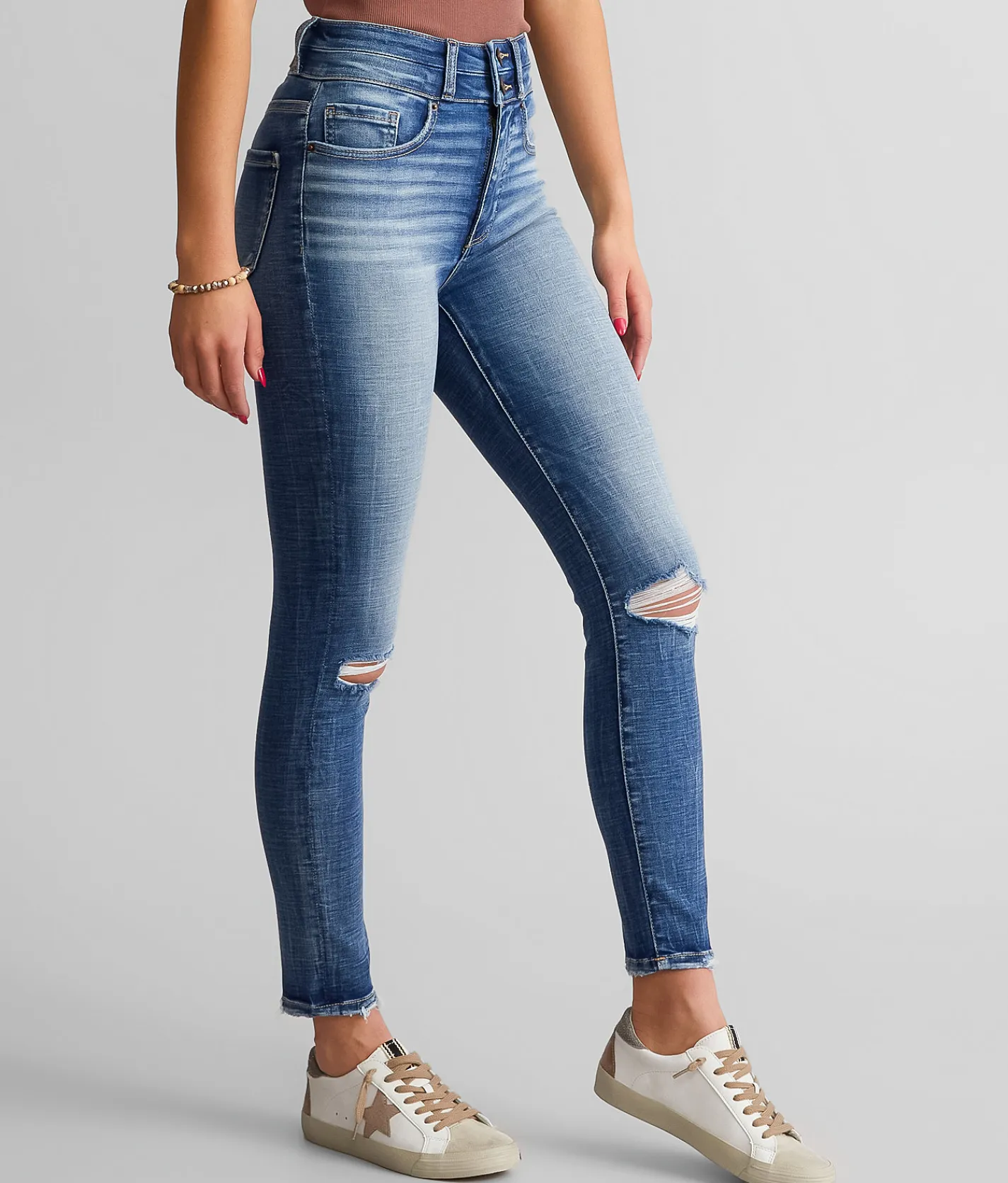 BKE Billie Ankle Skinny Stretch Jean Mervick Clearance