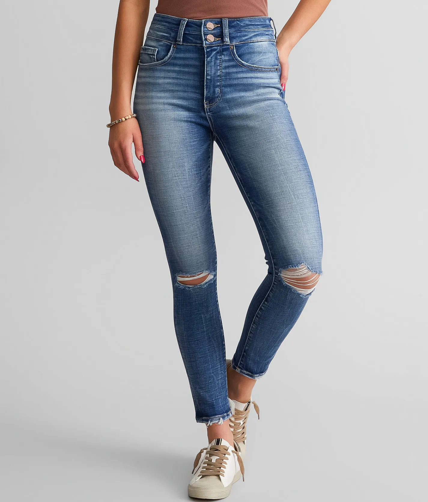 BKE Billie Ankle Skinny Stretch Jean Mervick Clearance