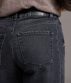 BKE Billie Barrel Stretch Jean Washed Black