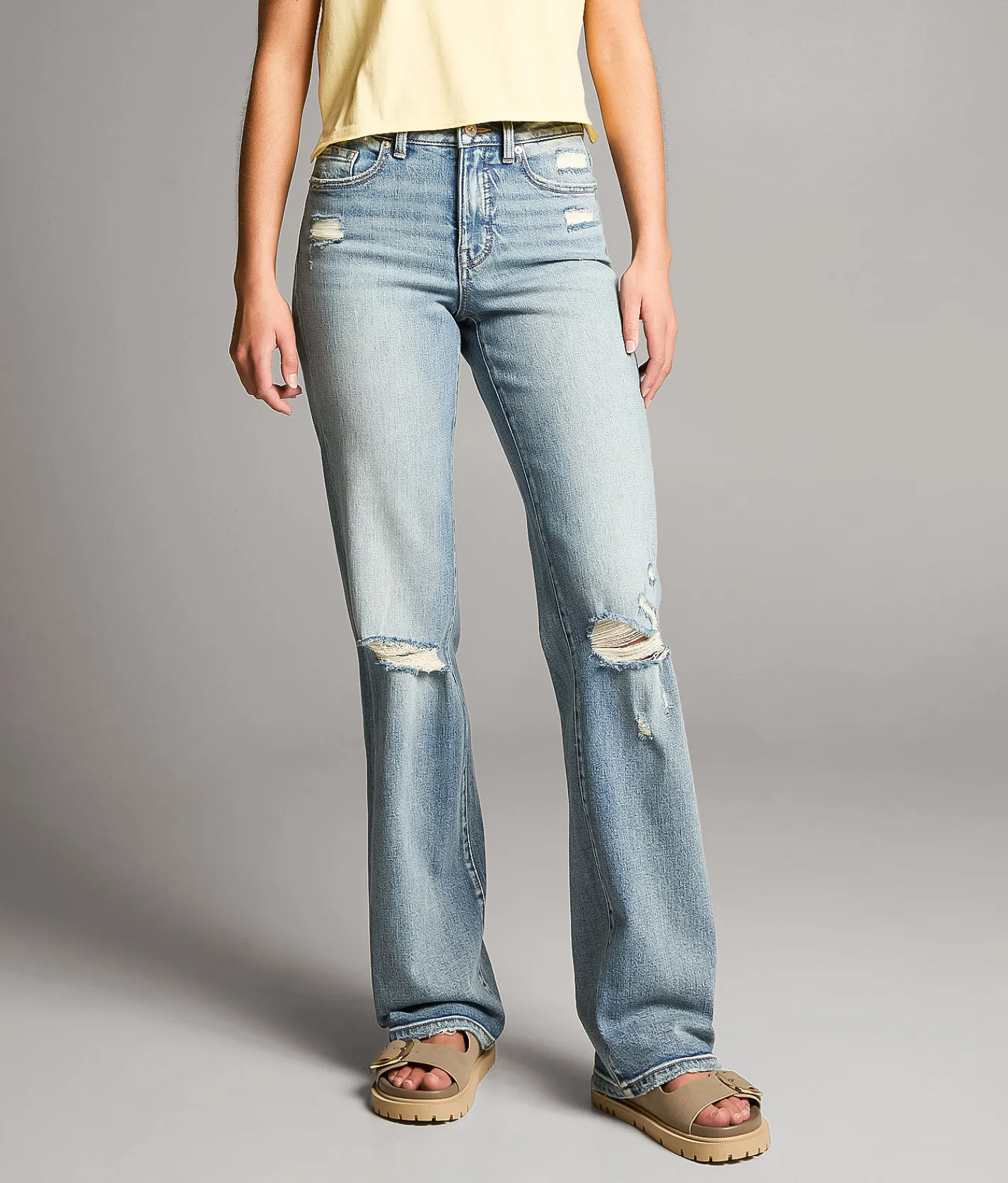 Jeans|Bottoms | BKE Billie Classic Straight Stretch Jean Moreland