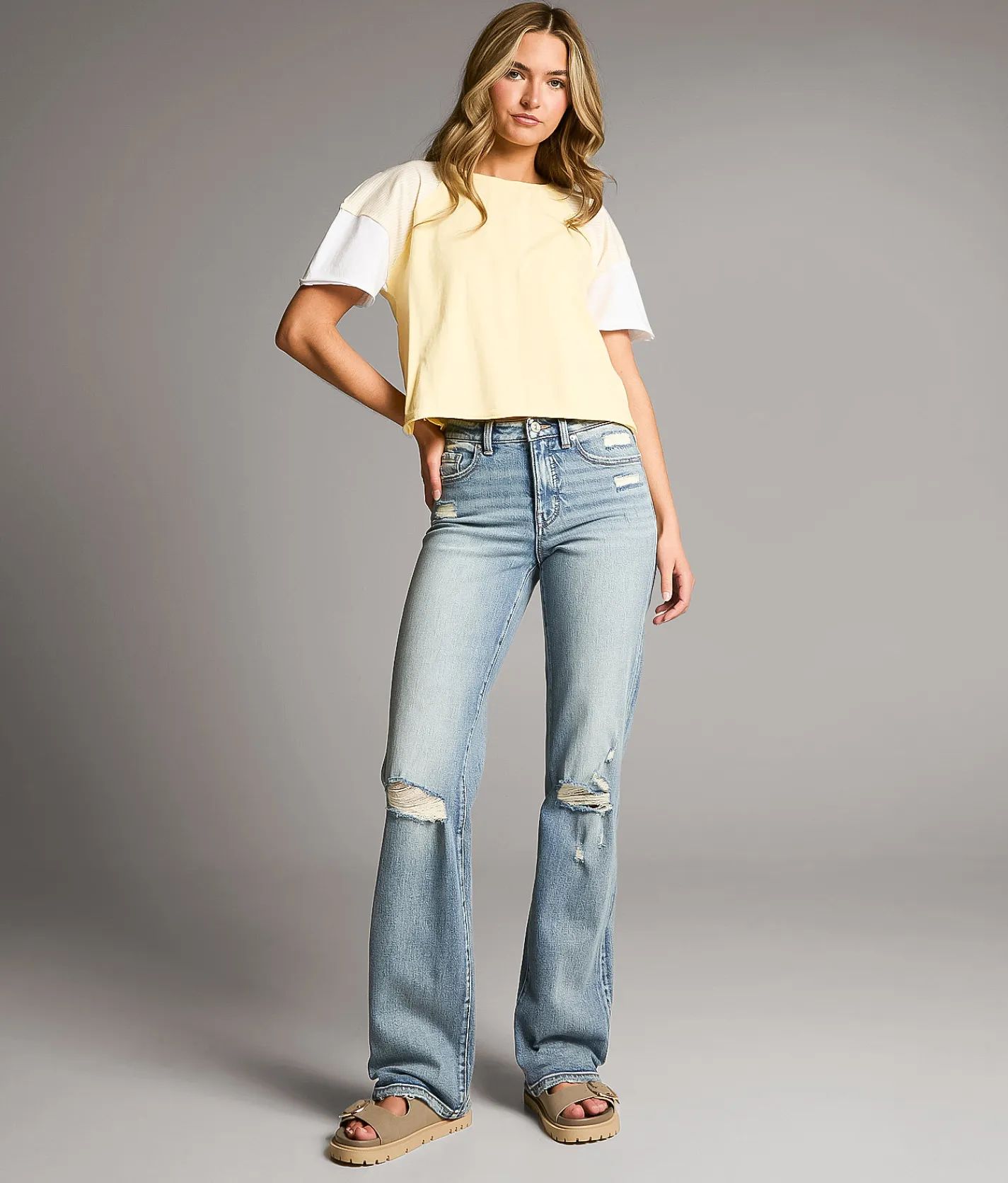 BKE Billie Classic Straight Stretch Jean Moreland Online