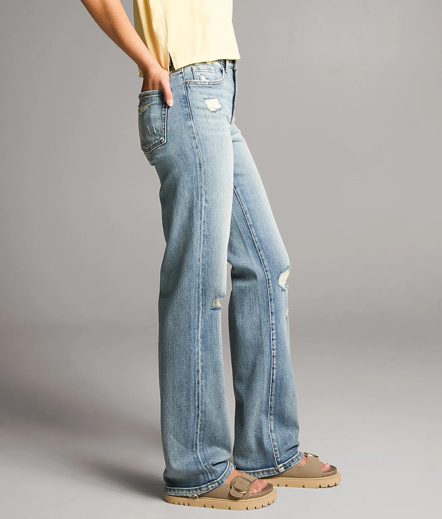 BKE Billie Classic Straight Stretch Jean Moreland Online