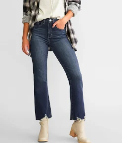 BKE Billie Cropped Flare Stretch Jean Mathison Hot