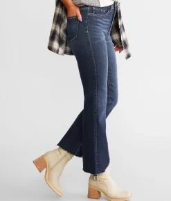 BKE Billie Cropped Flare Stretch Jean Mathison Hot