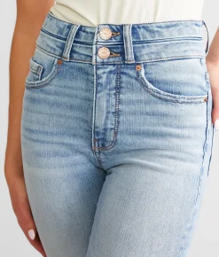 BKE Billie Cropped Flare Stretch Jean Flinn 4