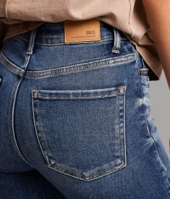 BKE Billie Cropped Straight Stretch Cuffed Jean Velez 7 Discount