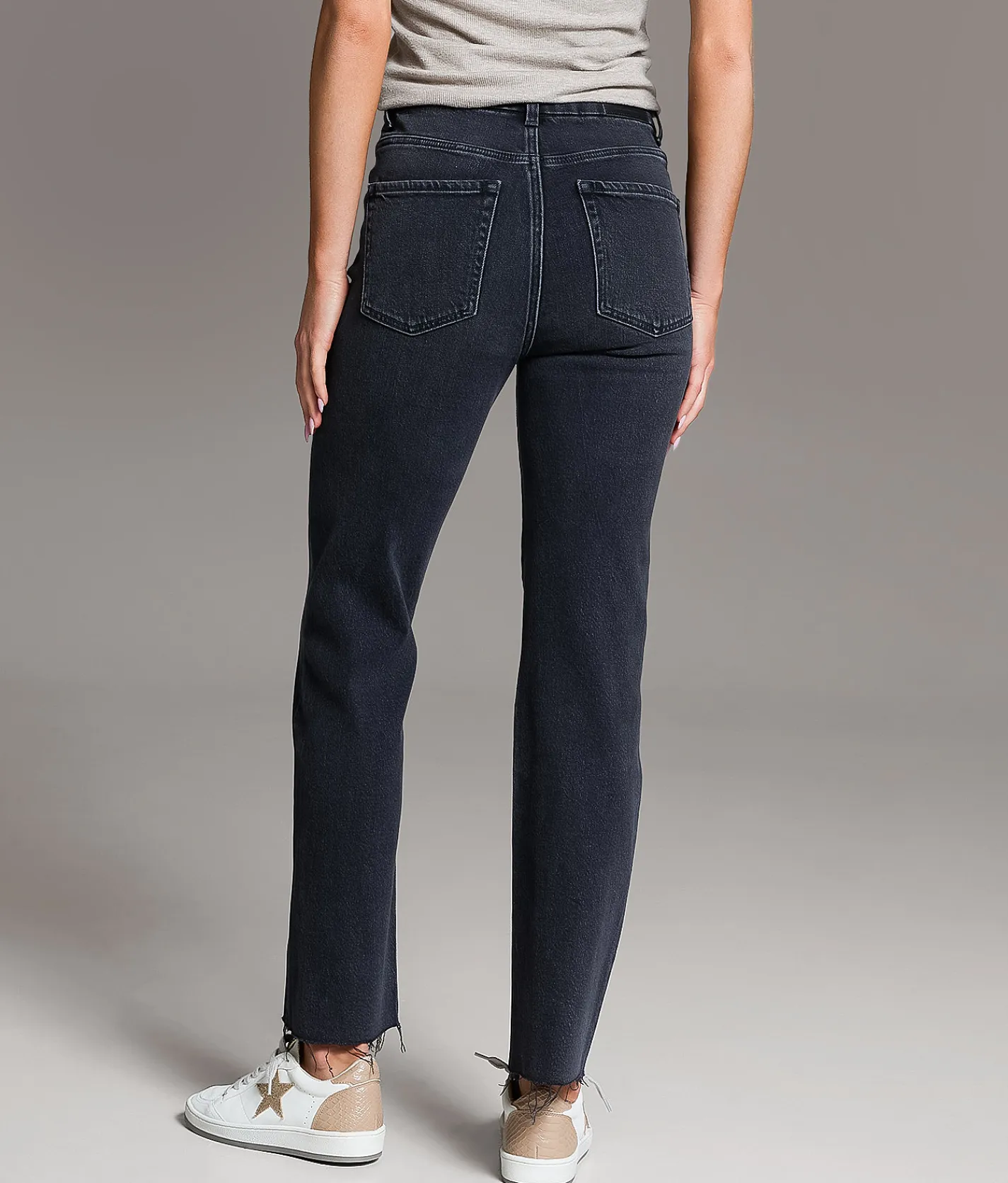 Jeans|Bke Jeans | BKE Billie Cropped Straight Stretch Jean Washed Black