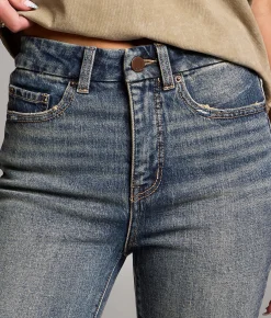 BKE Billie Cropped Straight Stretch Jean Mashburn Best