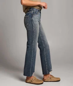 BKE Billie Cropped Straight Stretch Jean Mashburn Best
