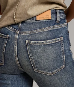 BKE Billie Cropped Straight Stretch Jean Mashburn Best