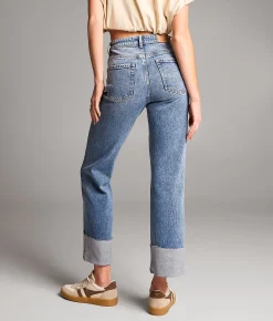 BKE Billie Cropped Straight Stretch Jean Cagle Sale