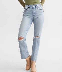 BKE Billie Cropped Straight Stretch Jean Dowd Best