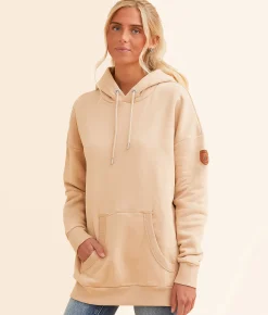 Tops | Wanakome Billie 2 Hooded Sweatshirt Sand