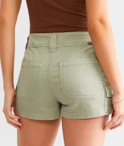 BKE Billie Stretch Cargo Short Sage Sale