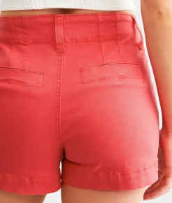 BKE Billie Stretch Short Hibiscus Online